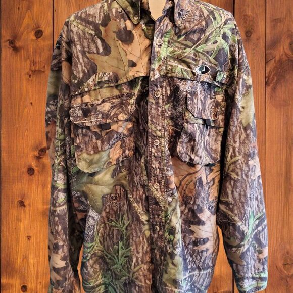 Mossy Oak Camo Treklite Long-sleeved Shirt - XL - Picture 1 of 5